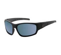 Dirty Dog SNAPPER - Satin Black with Polarized Flash Blue Mirror Lens - 61