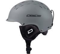 Dirty Dog Solar Ski/Snowboard Helmet, XL Matte Dark Grey