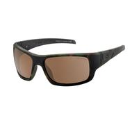 Dirty Dog STRAY Unisex Sunglasses - Satin Dark Camo/Polarized Brown Lens 53790