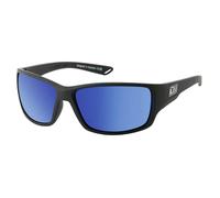 Dirty Dog VIRTUAL - Satin Black with Polarized Blue Mirror Lens - 62