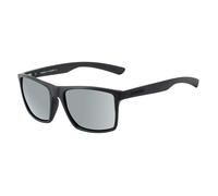 Dirty Dog VOLCANO - Black with Polarized Silver Mirror Lens - 57