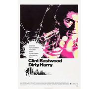 Dirty Harry Clint Eastwood Poster/Print/Picture Satin Photo Paper - A4-210mm x 297mm