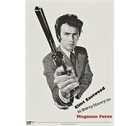 Dirty Harry Magnum Force Clint Eastwood Poster/Print/Picture Satin Photo Paper - A4-210mm x 297mm