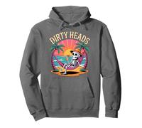 Dirty Heads Skeleton Beach Summer Vacation Pullover Hoodie