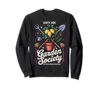 Dirty Hoe Garden Society Funny Lemon Tree Gardening Sweatshirt