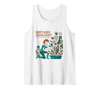 Dirty Hoes Garden Society Retro Art Mid Century Tank Top