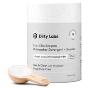 Dirty Labs | Dishwasher Detergent and Booster,Scent Free,48 Loads (1lb),Ultra Clean, Spot Free, Quick Wash Optimized,Hyper Concentrated