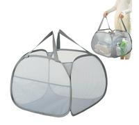 Dirty Laundry Basket, Foldable Laundry Hamper, Large Laundry Basket Organizer | Large Capacity Mesh Storage Baskets with Trans Handles