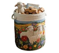 Dirty Laundry Basket - Handled Soft Foldable Bohemia,Laundry Hamper Clothes Storage Basket | for Bedroom Kids' Rooms Bathroom Living Room Blankets Towels Toys Sweater Dolls