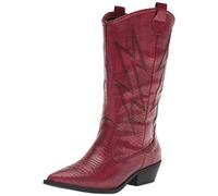 Dirty Laundry Women's Josea Western Boot, Red, 4 UK