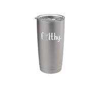 Dirty Martini Drinking Filthy Tini Cocktail Lover Vintage Stainless Steel Insulated Tumbler