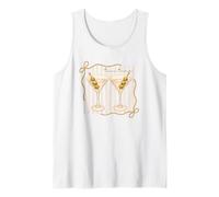 Dirty Martini Vintage Tini Time Bows Tank Top