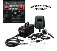 Dirty Pro Tools 140A Mig/tig/mma 3-In-1 Gasless Inverter Welder Portable 240V Arc Machine With Mask & Wire