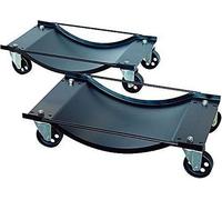 Dirty Pro Tools 2 Car Wheel Dollies Car Skate Dolly Van Positioning Garage Jack 450 Kgs Per Dolly Pair