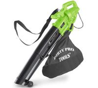 Dirty Pro Tools 3-In-1 Corded Electric 3000W Leaf Blower, Garden Vac Mulcher With Built-In Shredder, 6M Cable, Lightweight Outdoor Power Tool