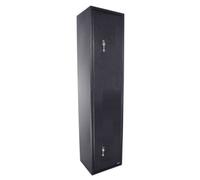Dirty Pro Tools 6-Gun Rifle Cabinet Extra Deep Safe With Built-In Ammo Box & Police Approved Locks