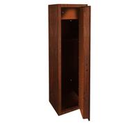 Dirty Pro Tools 6-Gun Steel Cabinet With Built-In Ammunition Safe Wood Effect Finish & Vault Lock