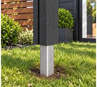 Dirty Pro Tools Composite Fence Post 1800mm With Long Ground Pole Insert