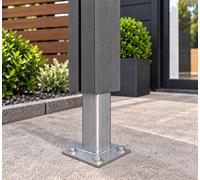Dirty Pro Tools Composite Fence Post With Steel Plate Insert 1800mm