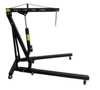 Dirty Pro Tools Engine Hoist 2 Ton Professional Folding Engine Crane Mechanics Lift