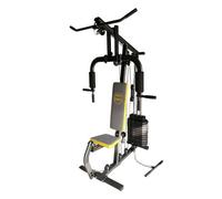 Dirty Pro Tools Multi Gym With 70Kg Plates Adjustable Lat Pulldown, Arm Curl & Bench Press Station For Full-Body Home Workouts