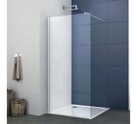 Dirty Pro Tools Walk In Shower Screen - Main Screen Size: 1100mm Screen Chrome Extras: No Extras