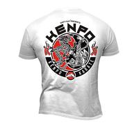 Dirty Ray Martial Arts Kenpo Karate Men's Short Sleeve T-Shirt DT49 (XL) White