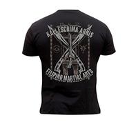 Dirty Ray Martial Arts MMA Filipino Kali Escrima Arnis men's short sleeve T-Shirt DT22C (XXL)