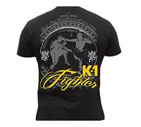 Dirty Ray Martial Arts MMA K1 Fighter Men's Short Sleeve T-Shirt K73 (M) Black