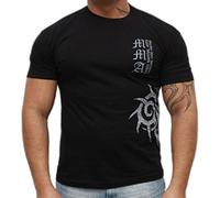 Dirty Ray Martial Arts MMA Tribal Team Men's Short Sleeve T-Shirt K24 (M) Black
