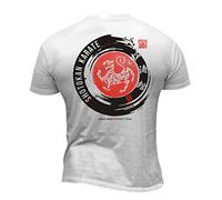 Dirty Ray Martial Arts Shotokan Karate Men's Short Sleeve T-Shirt DT41 (S) White