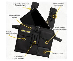 Dirty Rigger Chest Mate Pro, Dirty Rigger Hands-Free Tablet Holder