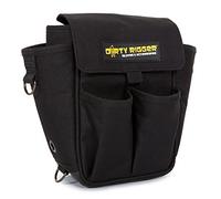 Dirty Rigger Tech Pouch V2 Tool Bag with Rugged Extra Strong Nylon Pockets - Black