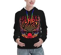 Dirty Rock Heads band Womens Hoodies Sweatshirts Classcal 3D print Hooded Pullover Tops Sweaters Casual Fall Fashion Long Sleeve Tops Women gift
