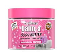 Dirty Works Bahama Balm-a Body Butter: Tropical Coconut Moisturizer for Intense Hydration | Silky Smooth Skin | 300ml Jar | Deep Nourishment for Dry Skin - Deep Hydrating Body Moisturiser