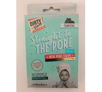 Dirty Works Charcoal Nose Pore Strips, 6 Strips