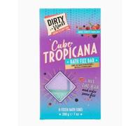 Dirty Works Cube Tropicana Bath Fizz Bar 200g