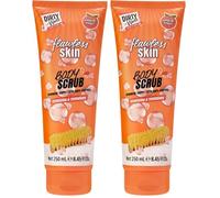 Dirty Works | Flawless Skin Body Scrub | Exfoliating Body Polish | 250ml (Pack of 2)