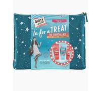 Dirty Works In For A Treat, The Essentials Beauty Kit, Body Wash, Body Butter and Hand Cream Gift Set with Satin Wash Bag, 2 x 200ml, 1 x 75ml