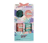 Dirty Works Prepare to Shine Body Care Gift Set - Exfoliate, Hydrate & Glow - Includes Body Scrub, Body Butter & More - Skincare Set for Smooth, Radiant Skin - Perfect Pampering Gift for Her