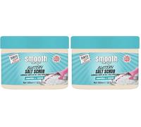 Dirty Works Smooth On Up Buttery Salt Scrub - Exfoliating Body Polish for Silky Soft Skin - Moisturizing, Smoothing, & Refining - 300ml - Luxurious Spa Treatment (Pack of 2)