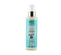 Dirty Works Smooth Talk Body Oil 150ml - Moisturising, Hydrating, Nourishing, Lightweight, Fast-Absorbing, Soft Skin, Natural Ingredients, Aromatherapy