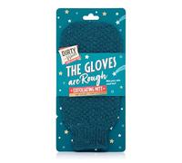 Dirty Works The Gloves Are Rough Exfoliating Mitt - Dual-Textured Exfoliating Glove for Body, Deep Cleansing & Smoothing, Removes Dead Skin for Soft, Smooth Skin