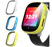 Diruite 3 Pieces Cover for XPLORA X6 Play(Only for 1 Gen.) Case,HD Ultra Thin Tempered Glass Scratch Resistant Protective Film PC Protection(Not applicable for Xplora X6 Play Generation 2)