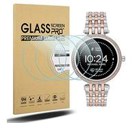 Diruite 4-Pack for Michael Kors Women's Gen 5E 42mm Screen Protector,2.5D Hardness Tempered Glass for Michael Kors Women's Gen 5E 42mm Smart watch[Anti-Scratch] [Perfectly Fit]