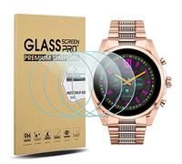 Diruite 4-Pack Screen Protector Compatible with Michael Kors Gen 6 Screen Protector Tempered Glass[2.5D 9H Hardness][Anti-Scratch][No-Bubble]