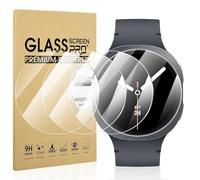 Diruite 4-Pack Tempered Glass for Samsung Galaxy Watch 8 40mm Screen Protector Cover HD Scratch-Resistant No Bubbles,40mm