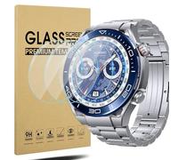 Diruite Pack of 4 Screen Protectors for Huawei Watch Ultimate Protective Film, HD Anti-Scratch Tempered Glass Screen Protector for Huawei Watch Ultimate Intelligent Watch