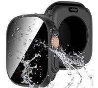 Diruite Screen Protector for Apple Watch Ultra 3/2/1 49mm Case Anti-Spy,Privacy Tempered Glass Hard PC Waterproof Scratch-Resistant Cover