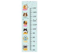 DIS_E Children's Wall Growth Measure PVC 36 x 120 cm Chart Ruler Height for Children
